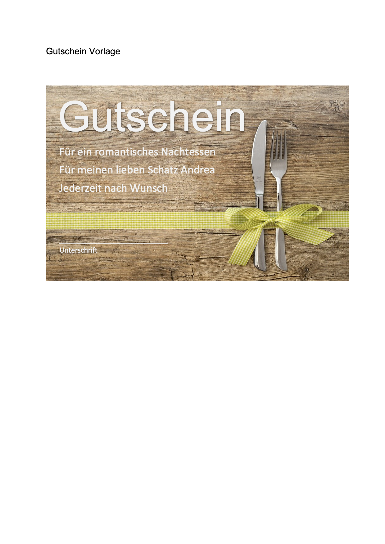 Gutscheine Online Ausdrucken Kostenlos