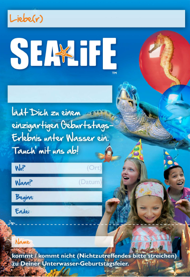 Sea Life Gutschein 2 Für 1 Ausdrucken 2017