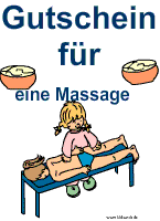 Gutscheine Massage Zum Ausdrucken