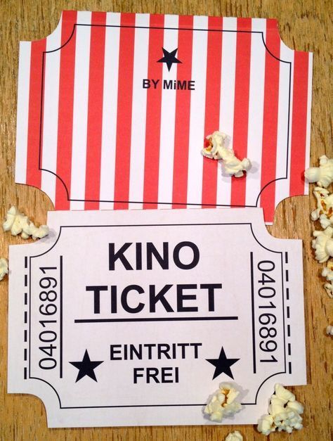 Kino Ticket Gutschein Ausdrucken