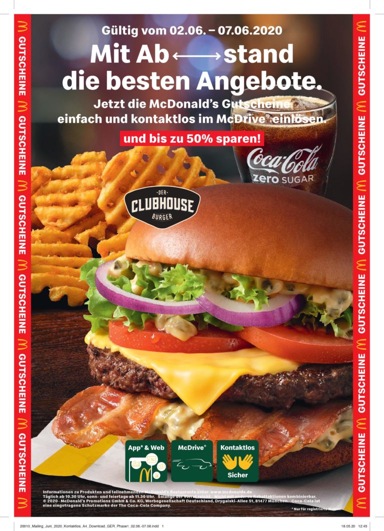 Mcdonalds Gutscheine Ausdrucken österreich