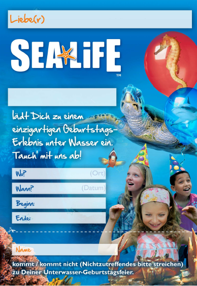 Real Sea Life Gutschein Ausdrucken