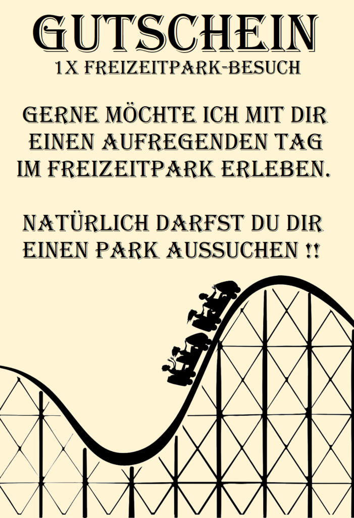 Gutschein Ausdrucken Europapark