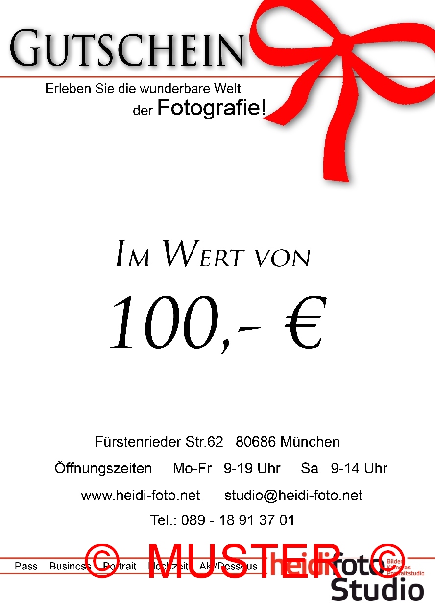 Fotoshooting Gutschein Zum Ausdrucken