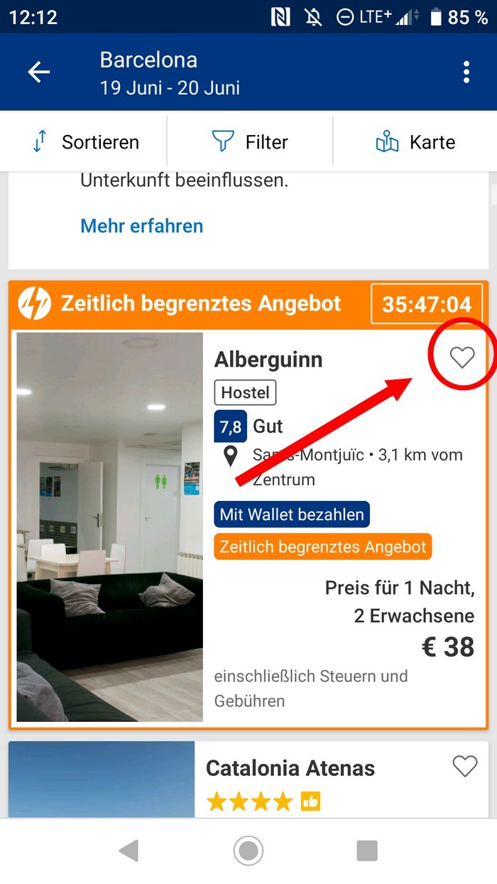 Booking.com Gutschein Ausdrucken