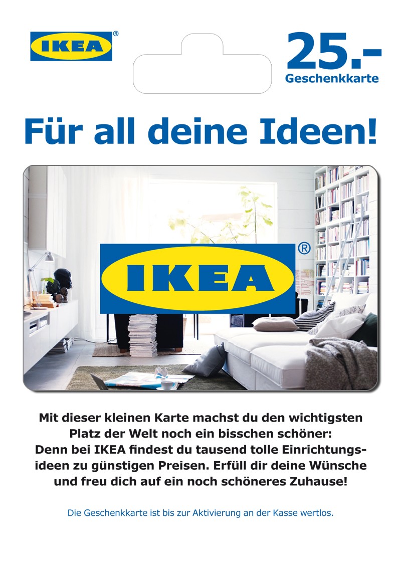 Kann Man Ikea Gutschein Ausdrucken