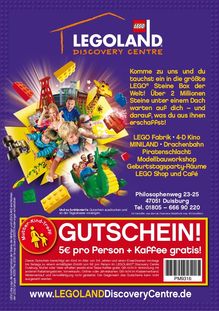 Legoland Gutschein Ausdrucken 2019