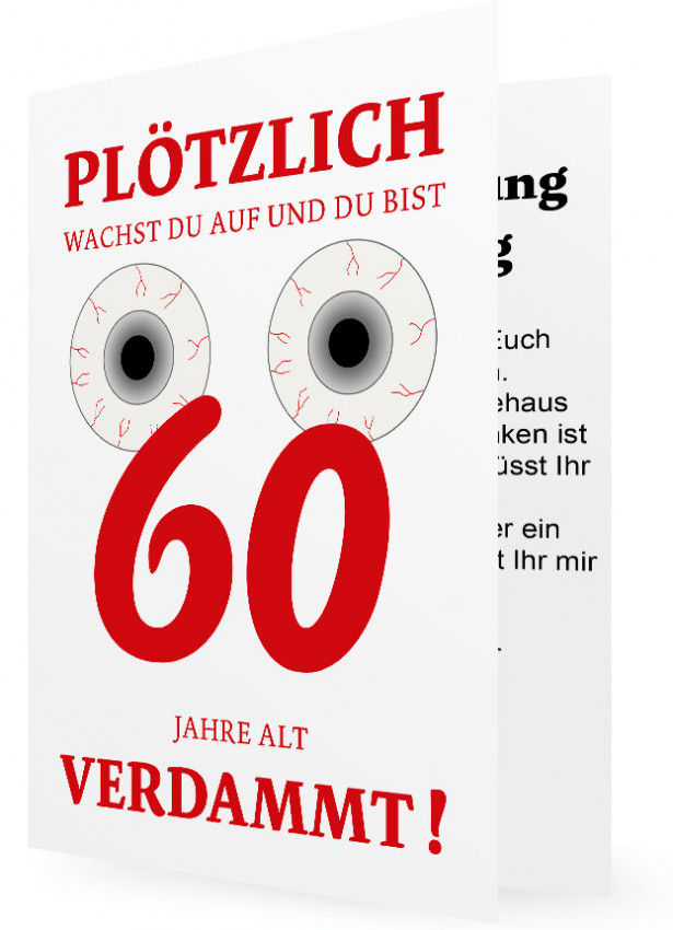 Gutschein Zum 60 Geburtstag Ausdrucken