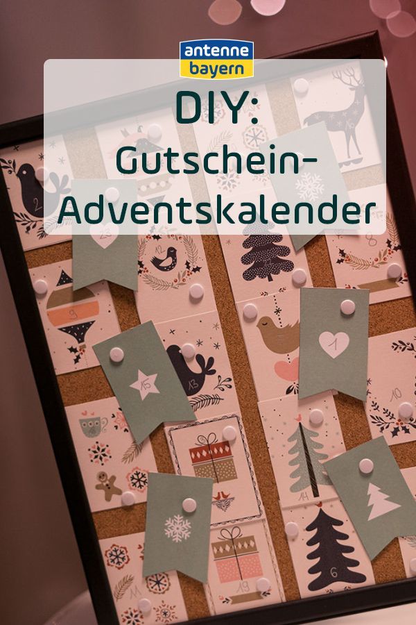 Adventskalender Gutscheine Ausdrucken